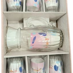 7 STAR PUDDING GIFT SET Jug Glass Set-32