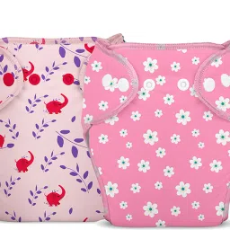 Baby Smart Nappy Reusable & Adjustable Cloth Diaper For Newborn (10-18 Months)-23