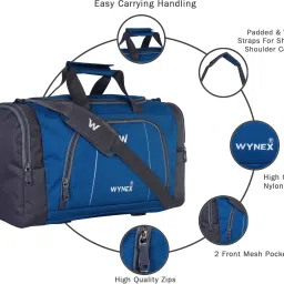 55 L Hand Duffel Bag - New Modle Stylish High Quality - Blue, Multicolor - Large Capacity-image-17