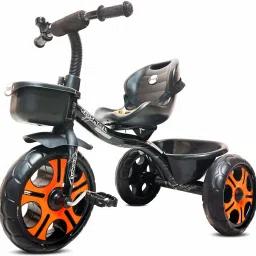 Ninja Plug N Play Kids/Baby Tricycle, Storage Basket, Cushion Seat, and Seat Belt for 12 Months to 48 Months Boys/Girls/Carrying Tricycle-image-93