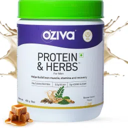 Protein & Herbs for Men | Muscle Building | No Added Sugar |Recovery and Stamina Whey Protein-18