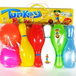lookat Bowling Toy Set with 10 Bottles and 2 Balls Bowling Game set for Kids image 4