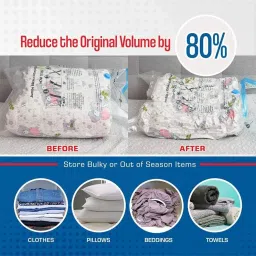 5Pack Vacuum Compression Storage Bags With Pump,Space Saver Sealer Bag ND74 Travel Storage Vacuum Bags-image-38