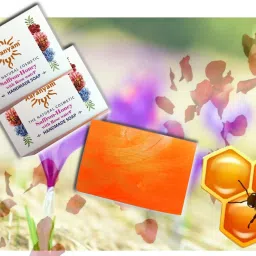 Saffron & Honey with Rosewater Handmade soap-20