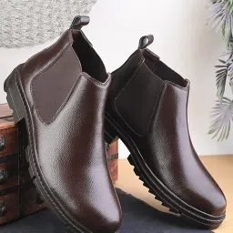 Brown Casual Boots For Men Boots For Men-image-87