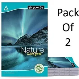 classmate Long Notebook | Premium Quality | Single Line (size 27.2*16.7cm) Regular Notebook Ruled 116 Pages-picture-14