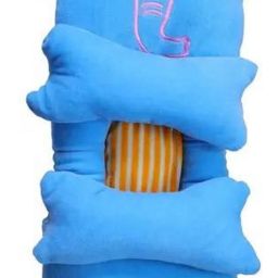 New Born Baby Sleeping Net Microfibre Animals Baby Pillow Pack of 1-picture-15