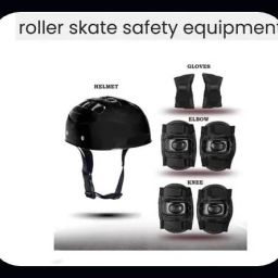 multi sport Guard Cycling Protection Set 7 in 1 Medium SIZE 11-15YEAR black_pri Skating Kit-image-49
