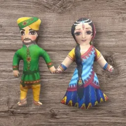 NANDBABA AND YASHODA MAA - 7.5 inch-image-9