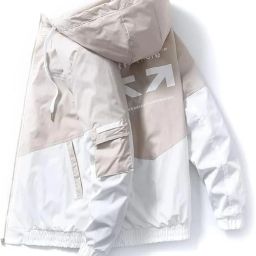 Men Colorblock Casual Jacket-image-61