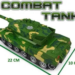 ichoice Deformation Combat Tank Transform Robot Toy with Light & Music Automatic Transforming Robot Tank Toy for Kids with Bump Function image 2