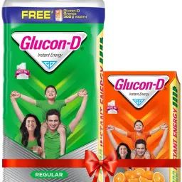 Regular Glucose Powder , Jar with Free 300 g Tangy Orange Energy Drink-image-52