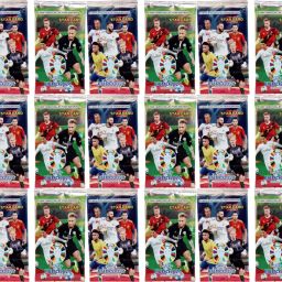 Euro Cup Football Booster Cards 144 PCS Euro World Cup Cards Playing Card Game-13