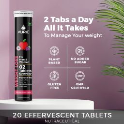 auric Get Slim Effervescent | Weight Management | Fat Burner image 3