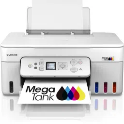Canon MegaTank G3780 Multi-function WiFi Color Ink Tank Printer (Borderless Printing) for Print/Copy/Scan with Up to 7600 pages of Black or 8100 pages of color ink in the box, 1.35 inch LCD Panel & Auto 2-Sided Print image 4
