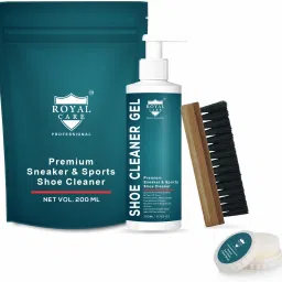 ROYAL CARE PROFESSIONAL Shoe Cleaner Kit 100ml with Shoe Brush & Shiner Sponge for All Footwear Types Cleaner-image-46