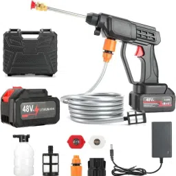Cordless 48V Electric High Pressure Car Washer, 2 Battery Pressure Washer-image-41
