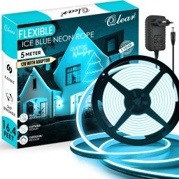 600 LEDs 5 m Blue Steady Strip Rice Lights-93