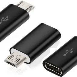 FKU (3PC) USB C Female to Micro USB Male Adapter for Smartphone and Tablet USB Adapter-20
