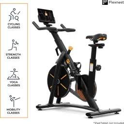 flexnest Flexbike Bluetooth-Enabled Smart Indoor Exercise Bike with Classes on App Spinner Exercise Bike image 2
