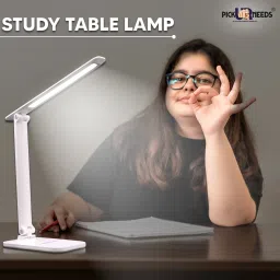 make ur wish Rechargeable Study table lamp Foldable With Touch Sensor Lithium Battery Dual Power Backup Table Lamp image 5