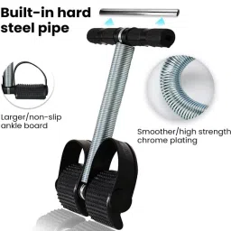 boldhigh Tummy Trimmer with Double Spring for Burn Calories & Tone Muscles Ab Exerciser image 2