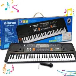 61 Keys Musical Keyboard Piano with Mic for Kids Analog Portable Keyboard K21-picture-23
