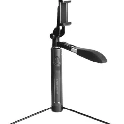 Smiledrive Selfie Stick Gimbal Tripod with Stability Handle built-in LED Flash light and wireless clicker Tripod Kit-image-6