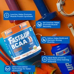 fast&up Ultra Instantized BCAA for Performance, Endurance & Recovery BCAA image 4