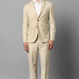 Men Single Breasted - 2 button Self Design Suit-image-71
