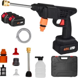 Cordless Portable Wireless Pressure Washer Gun Car pressure gun 48v Spray Gun-image-16
