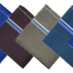 Solvia Men'S Multidarkcolor Linen 100% Pure Cotton ["Multicolor"] Handkerchief-image-62
