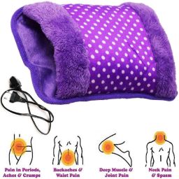 BEST PRICE Hand Warmer - Portable Rechargeable Electric Heat/Hot Water Bag with Soft Velvet Cover - Ideal For Warm Your Hands/Pain Relief/Muscle Relaxation & Comfort Use and As Pillow Hot Water Bag 1.5 L Hot Water Bag (Multicolor) Electric 1.5 L Hot Water Bag-image-8