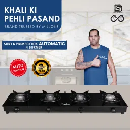 Surya Primecook Automatic Plain STL Glass Automatic Gas Stove-picture-27