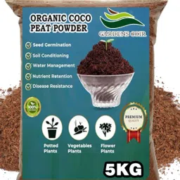 COCO PEAT POWDER - 5 KG coir pith loose and dry Ready to use potting mixture Soil-image-25