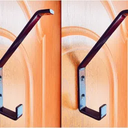 Helmet holder keys hanger multi purpose (Black)Top extra turn pack of 2 Hook 2-image-22
