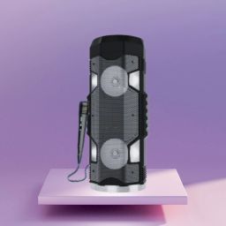 Clairbell (PORTABLE BLUETOOTH PARTY SPEAKER)With Mic & 7Hr Playback With Hi Bass SoundT286 20 W Bluetooth Party Speaker-image-65
