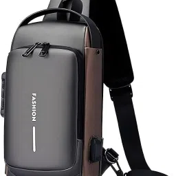 Small 10 L Backpack Sling Bag For Men CrossBody Backpack,Anti-Theft Chest Bag With USB Charging Port-image-31