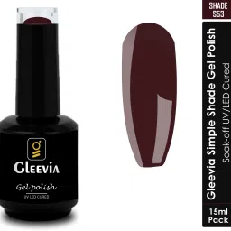 UV LED Soak-Off Simple Shade Gel Polish for Professionals 15ml Brush Cap S53 Shade S53-image-48
