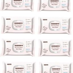 Soft Baby Wet Wipes with AloeVera And Glycerin, Clinically Tested with Lid-14
