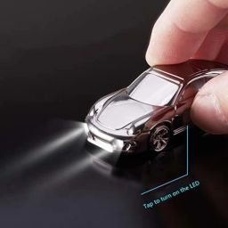 play run USB Rechargeable Sport Car Flameless And Windproof Pocket Size Lighter | Key Ring Chain Included | Beautiful Gifting Purpose For Cigarette Lovers And Users | Mini Pocket Size Lighter| Easy To Carry Anywhere Cigarette Lighter, USB Cable (Silver) S_USB_Car Lighter_01 Cigarette Lighter-image-17