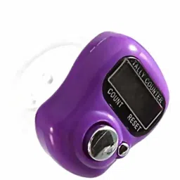 rhonnium ® Finger Counter,Plastic Compact Mini Stitch Marker Row Finger Counter LCD Electronic Digital Tally Counter Random Any Knitter Digital Tally Counter image 2