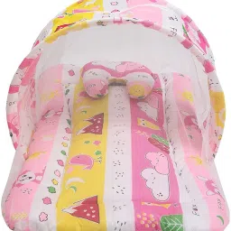 Baby Mattress with Net Bed | Bedding Set with Pillow(0-6 Months) standard crib-10