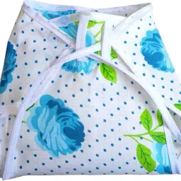 v.b.k Baby Nappy (Langot), Printed, Cotton Material, Set Of 12, Random Print and Color image 4