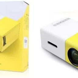 RHONNIUM Movie Video Pocket Projector LED 1080P-400 Lumens 400 lm LED Corded & Cordless Portable Projector-16