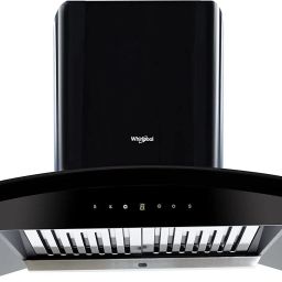 CG 901 HAC HOOD Auto Clean Curved Glass 90cm| 10 Years Motor Warranty| 3 Layer Baffle filter|Powerful suction |Gesture Control|Low Noise Wall Mounted Black 1200 CMH Chimney-image-83