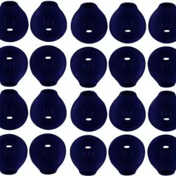 Newvent Silicone Soft Earbuds In The Ear Headphone Cushion (Pack of 20, Blue) In The Ear Headphone Cushion-7
