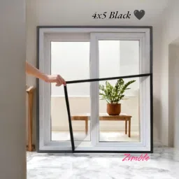 Nylon Infants Washable Premium Window Mosquito Net – Strong Adhesive, Durable Stitch 4X5 FT Mosquito Net-20