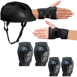 Protective Guard Kit blue Cycling Set 7 in 1 SMALL SIZE 6- 10 YEAR Cycling Skating Kit-18