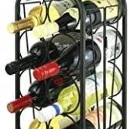 Bottle Shape Bottle Hotlder Glass Holder Hanging Bottle Cup Rack Home Decor Iron Glass Holder, Iron Holder, Door Mount Towel Bars, Grooming Rack, Spice Racks, Utility Rack-picture-9